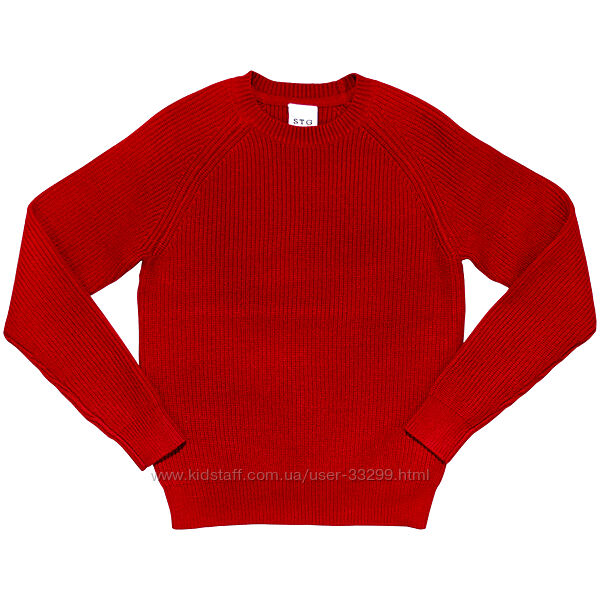 Красный свитер 134,140
