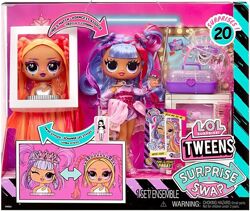 Кукла Лол Твинс Трансформер Бейли LOL Tweens Swap Buns-2-Braids Bailey
