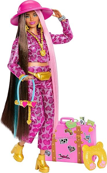 Кукла Барби Экстра Путешествие Сафари Barbie Extra with Safari Fashion