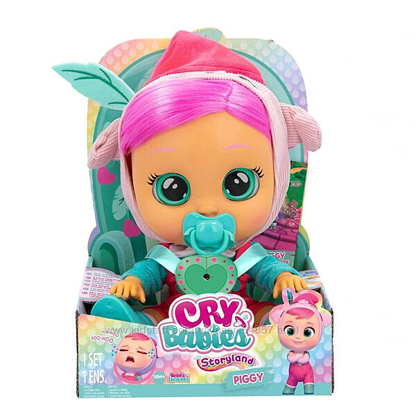 Интерактивная Кукла Край Беби Пигги Cry Babies Storyland Piggy
