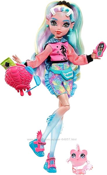 Кукла Монстер Хай Лагуна Блю Monster High Lagoona Blue Doll с аксессуарами 