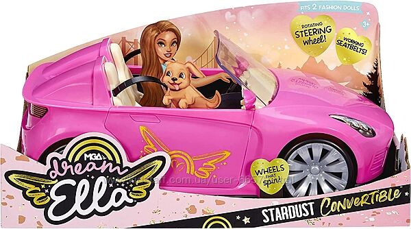 Автомобиль машина кабриолет для куклы Барби Dream Ella Car