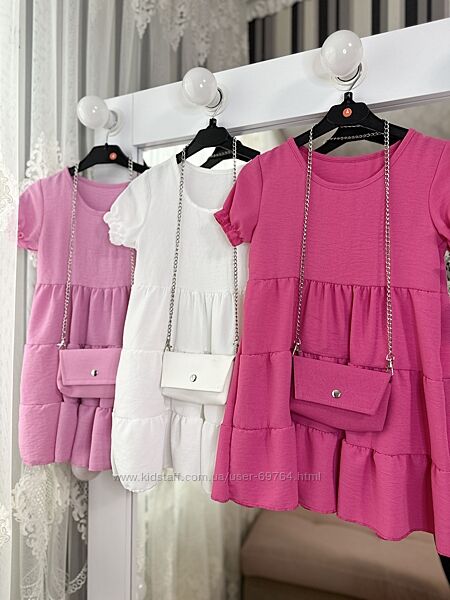 Красивое летнее платье для девочки , Польша , р.110-158 