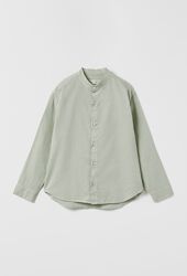 Льняная рубашка для мальчика Zara, Польша  р.134-152