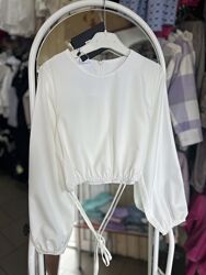 Стильная блузка для девочки Ткань софт р.134-164