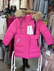 Зимнее пальто для девочки Фабричный Китай, р.80-110