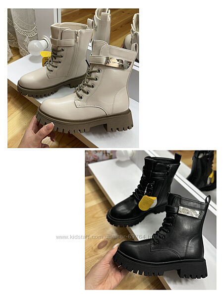 Стильные зимние ботинки для девочки Clibee p.31-37