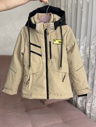 Стильная демисезонная курточка для мальчика Фабричный Китай, р.122-152,