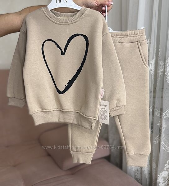 Теплый спортивный костюм на флисе, Турция