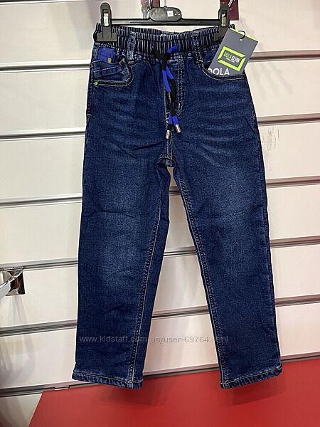 Теплые джинсы для мальчика