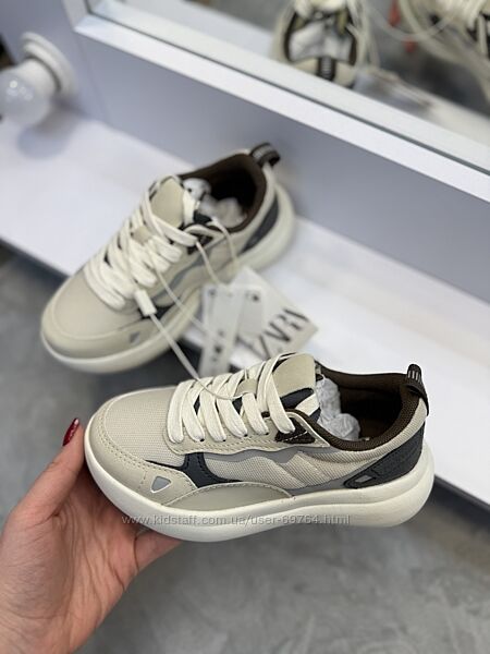 Стильные кроссовки Zara, оригинал, р.29-34 Подойдут и мальчикам, и девочкам