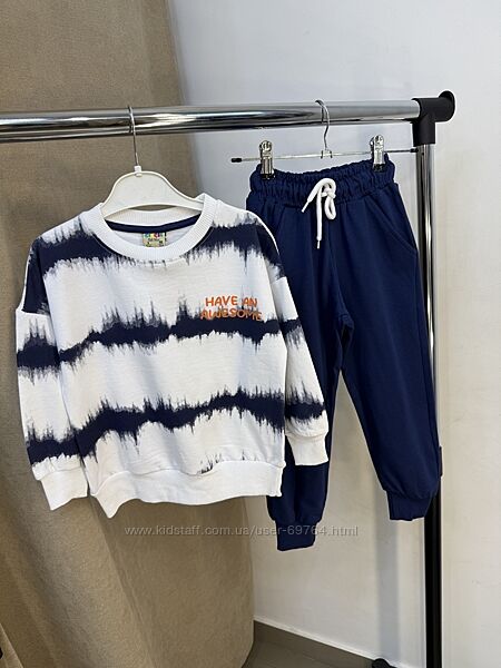 Спортивный костюм для мальчика, Турция, р.92-122 В комплекте кофта и штаны.