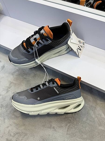 Стильные кроссовки Zara оригинал, унисекс, р.30-38