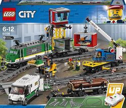 Lego City Товарный поезд 60198