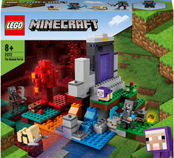 Lego Minecraft Разрушенный портал 21172