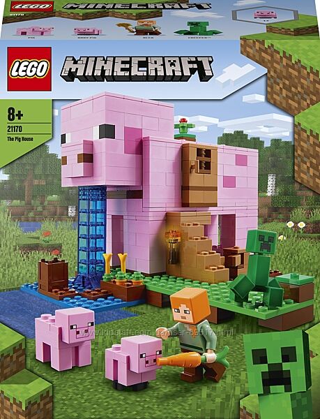 LEGO Minecraft Дом-свинья 21170