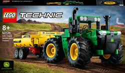 LEGO Technic John Deere 9620R 4WD Tractor 390 деталей 42136