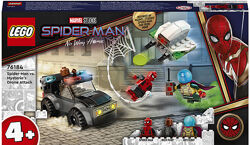 LEGO Super Heroes Marvel Человек-паук против атаки дронов Мистерио 76184