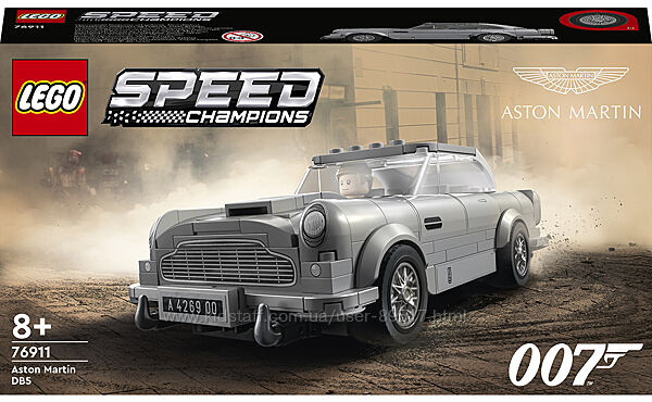 LEGO Speed Champions 007 Aston Martin DB5 298 деталей 76911
