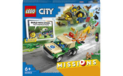 LEGO City Missions Місії з порятунку диких тварин 246 деталей 60353