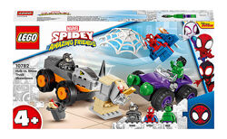 LEGO Super Heroes Marvel Битва Халка з Носорогом на вантажівках 10782