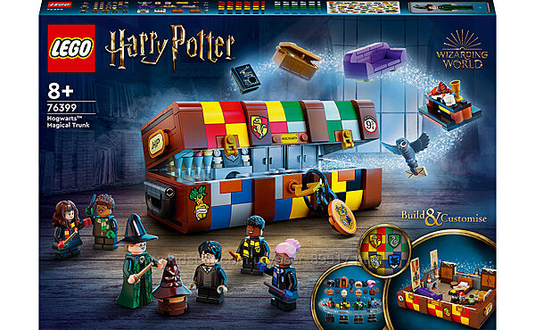 LEGO Harry Potter Чарівна валіза Хогвартсу 603 деталі 76399