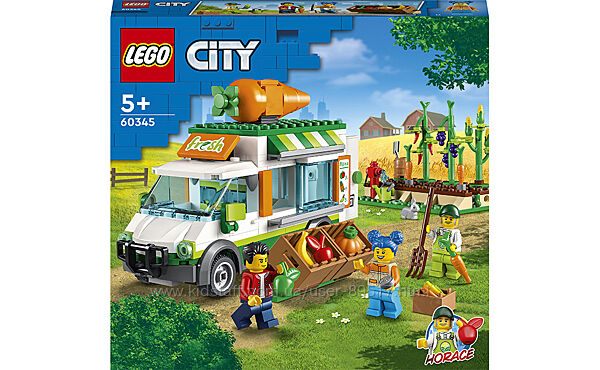 LEGO City Farm Фургон для фермерського ринку 310 деталей 60345