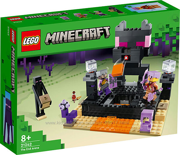LEGO Minecraft Кінцева арена 252 деталі 21242