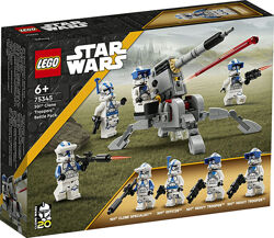 LEGO Star Wars Бойовий набір клонів-солдат 501-го легіону 119 деталей 75345