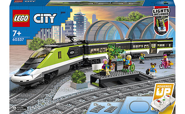 LEGO City Trains Пасажирський потяг-експрес 764 деталі 60337