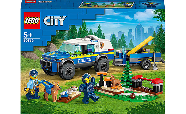 LEGO City Мобільний майданчик для дресування поліцейських собак 60369