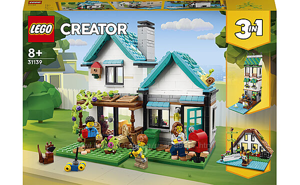LEGO Creator Затишний будинок 808 деталей 31139