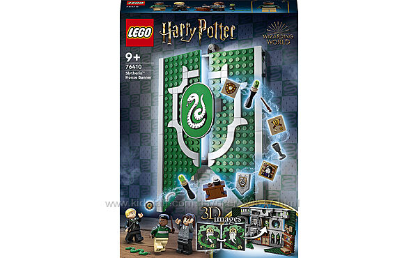 LEGO Harry Potter Прапор гуртожитку Слизерин 349 деталей 76410