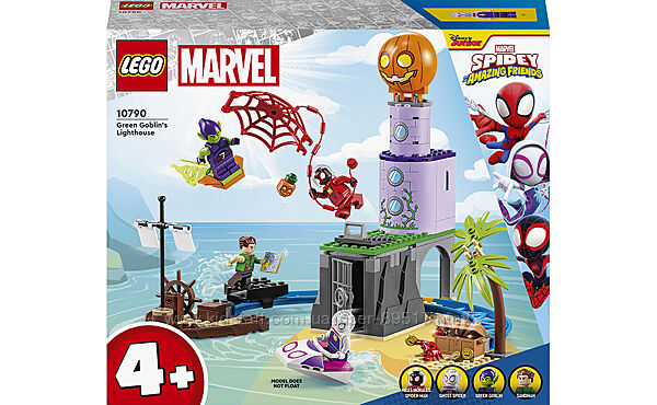 LEGO Marvel Команда Павука на маяку Зеленого Гобліна 149 деталей 10790