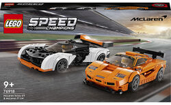 LEGO Speed Champions McLaren Solus GT и McLaren F1 LM 581 деталь 76918