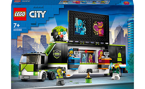 LEGO City Вантажівка для ігрового турне 344 деталі 60388