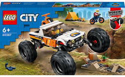 LEGO City Пригоди на позашляховику 4x4 252 деталі 60387