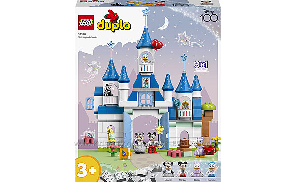 LEGO DUPLO Чарівний замок 3 в 1 на 160 деталей 10998