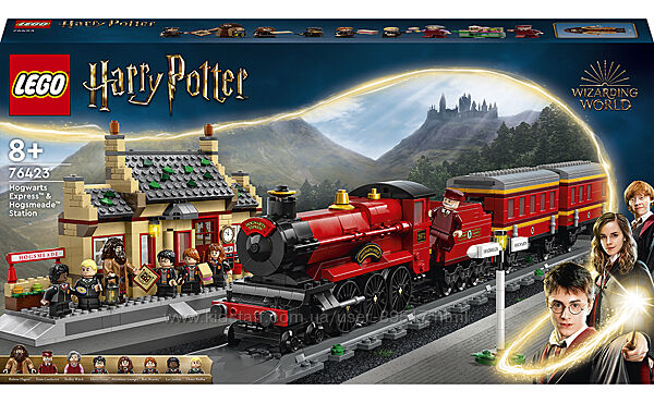 LEGO Harry Potter Гоґвортський експрес та станція Гоґсмід 1074 деталі 76423