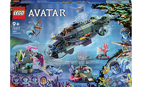 LEGO Avatar Субмарина Мако 553 деталі 75577