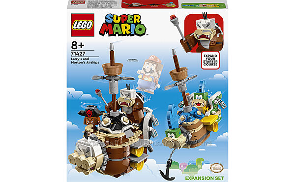 LEGO Super Mario Дирижаблі Ларрі й Мортона. Додатковий набір 71427