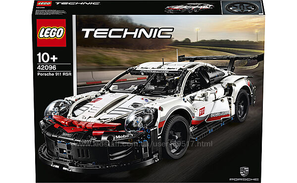 LEGO TECHNIC Porsche 911 RSR 1580 деталей 42096