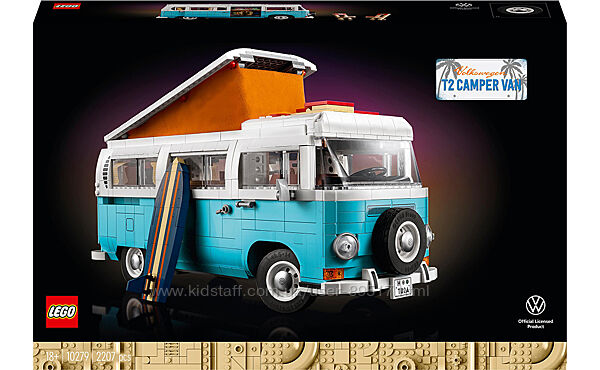 LEGO Creator Expert Фургон Volkswagen T2 2207 деталей 10279