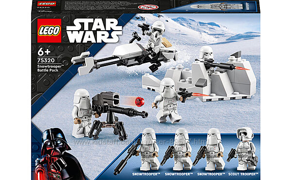 LEGO Star Wars Сніговий штурмовик Бойовий набір 105 деталей 75320 