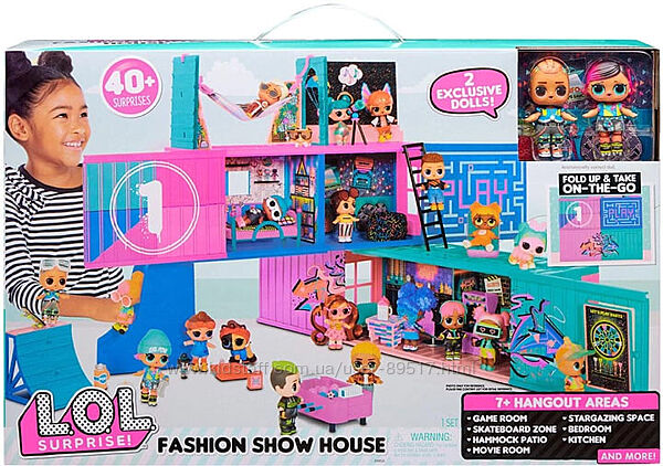 Ігровий набір L. O. L. Surprise Fashion Show House Стильний будинок 586050
