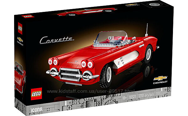 LEGO Icons Corvette 1210 деталей 10321
