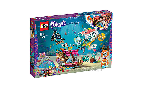 LEGO Friends Порятунок дельфінів 363 деталі 41378