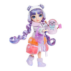 Лялька Rainbow High Winter wonderland Violet Віолетта з аксесуарами 120865