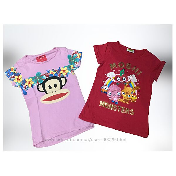 Фирменные футболки puma, Next, h&m, Disney, Adidas