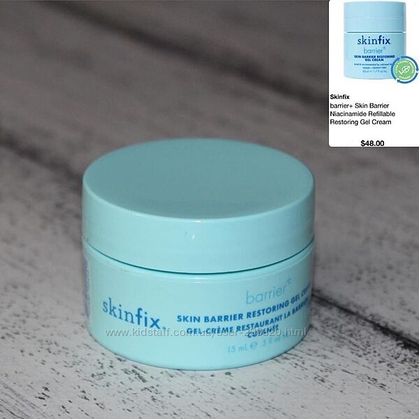 Skinfix barrier skin barrier niacinamide refillable restoring gel cream 
